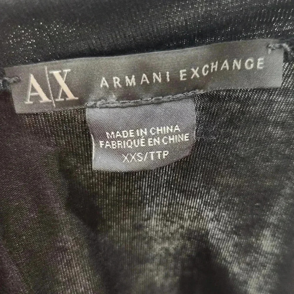 Armani Exchange Jersey Knit Halter Dress, Black, US Women's Small( listing as) - Picture 5 of 5